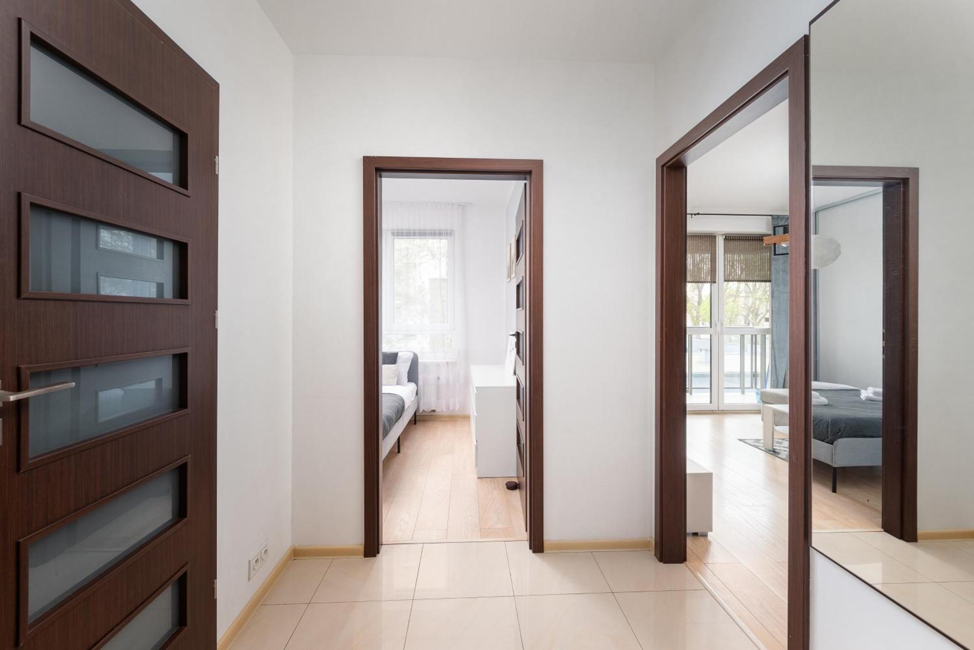 Aleja Krakowska Comfy Apartment Warszawa Exteriör bild